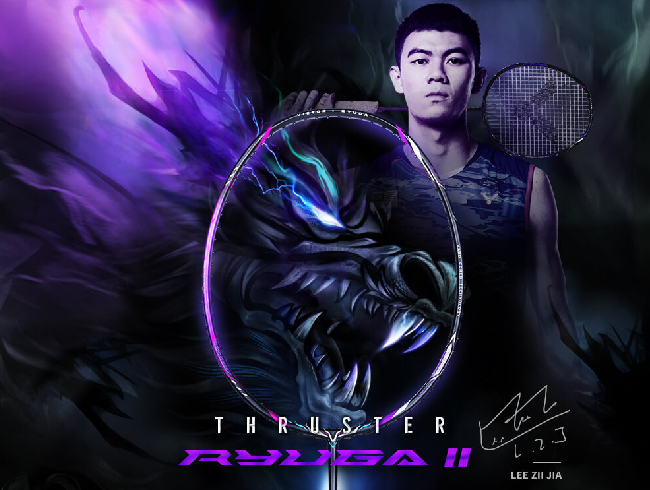 Lee Zii Jia's New Game Racket—TK-RYUGA II
